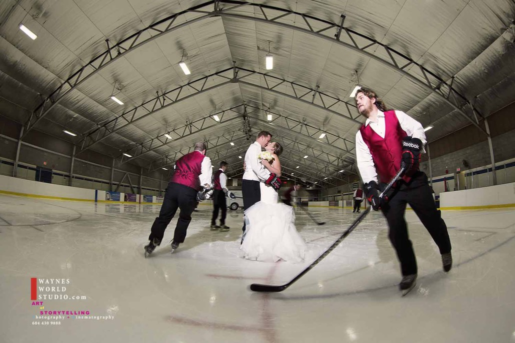 Minoru Ice Arena Wedding