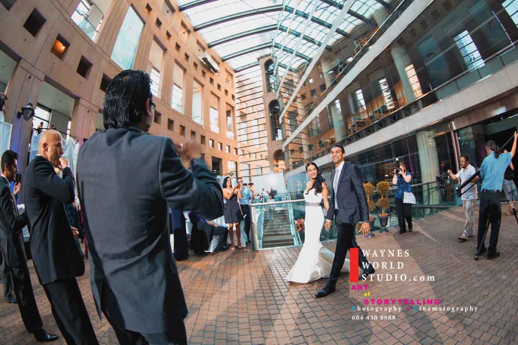 Vancouver BC library wedding