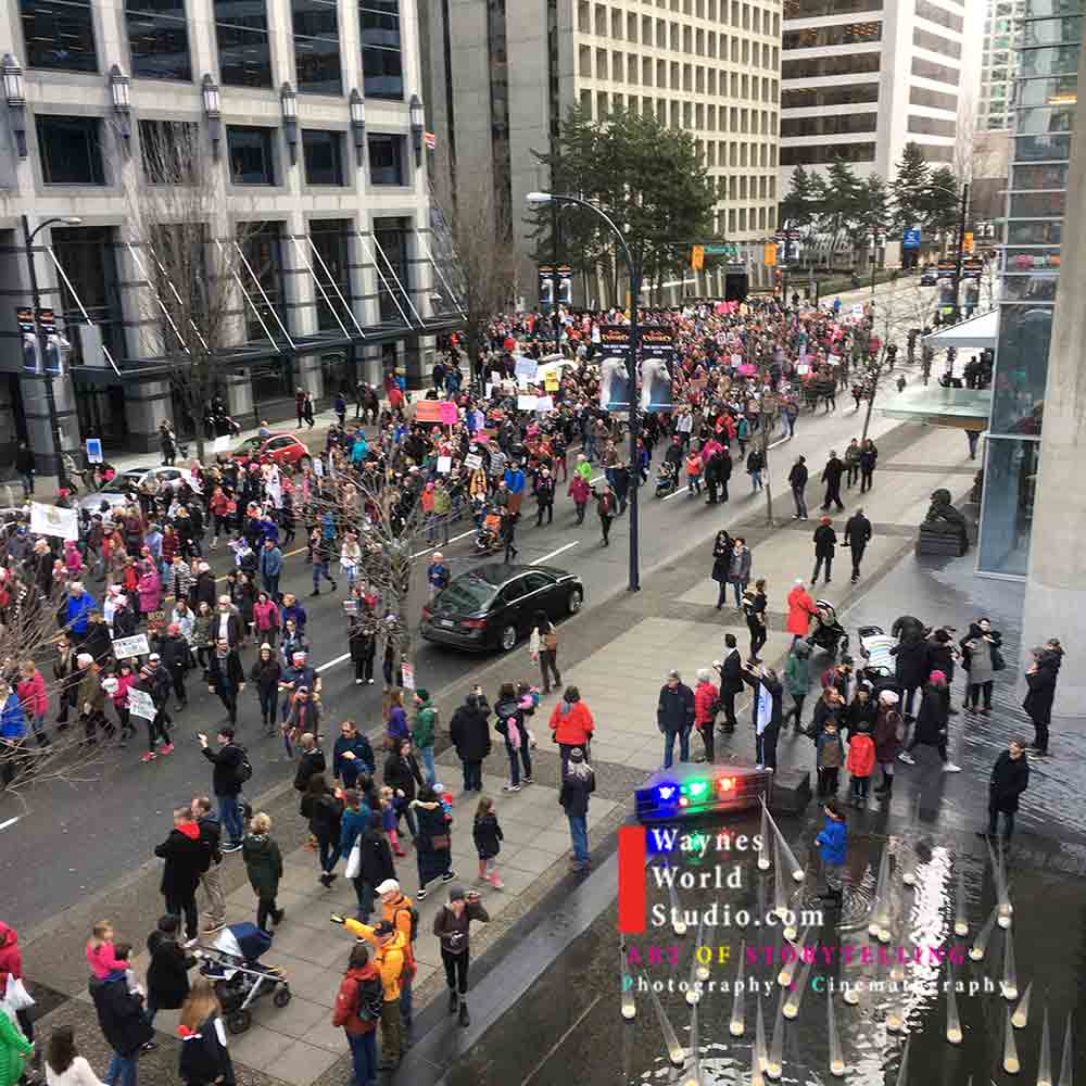 Vancouver largest Women March 15,000