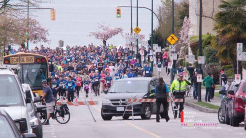 Sun Run 2017 by Vancouver video production company for wedding event corporate video production