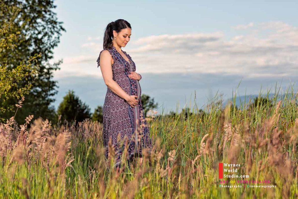 Iona Beach Richmond BC, Maternity Portrait by Professional Vancouver Wed Photographer